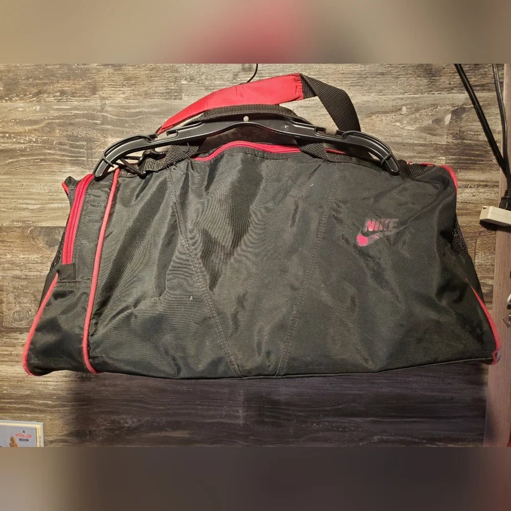 Vintage 1990's Nike Air Michael Jordan Duffel Gym Bag‎ Travel Basketball #23